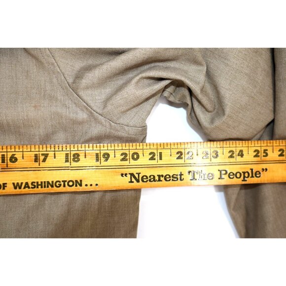 Marmot Sherpa Lined Jacket Medium Khaki Hooded Parka Cozy Y2K Gorpcore Winter - Picture 12 of 12